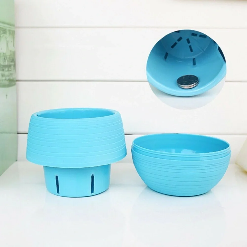Unbreakable Blue Succulent Planter Pot